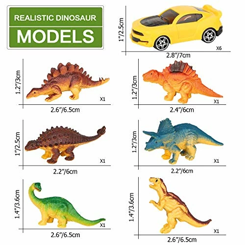 Wholesale π Aokesi Car Toys Transport Carrier Truck Dinosaur Toys For 3-12 Years Old Boys And π§ Girls (Includes 6 Dinosaurs And 6 Mini Car) β 4 Wholesale π Aokesi Car Toys Transport Carrier Truck Dinosaur Toys For 3-12 Years Old Boys And π§ Girls (Includes 6 Dinosaurs And 6 Mini Car) β - Image 4