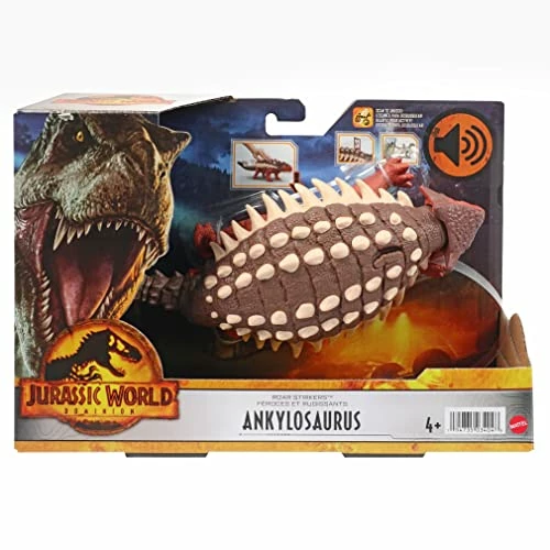 Deals π Jurassic World Toys Jurassic World Dominion Roar Strikers Ankylosaurus Dinosaur Action Figure With Roaring Sound And Attack Action, Toy Gift Physical & Digital P π 6 Deals π Jurassic World Toys Jurassic World Dominion Roar Strikers Ankylosaurus Dinosaur Action Figure With Roaring Sound And Attack Action, Toy Gift Physical & Digital P π - Image 6