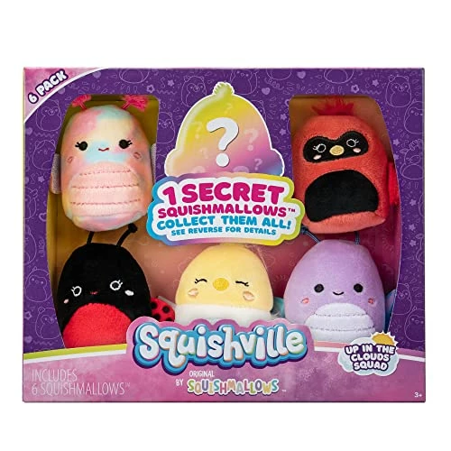 Cheapest โค๏ธ By Original Squishmallows Up In The Clouds Squad Plush - Six 2-Inch Squishmallows Plush Including Trudy, Iris, Cazlan, Charlize, And Devorah - Toys For Kid ๐ 3 Cheapest โค๏ธ By Original Squishmallows Up In The Clouds Squad Plush - Six 2-Inch Squishmallows Plush Including Trudy, Iris, Cazlan, Charlize, And Devorah - Toys For Kid ๐ - Image 3