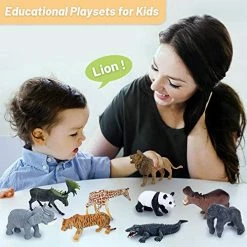 Best deal ๐ Elf Lab Safari Animal Figures, 12PCS Jungle Zoo Animals Toys, Realistic Wildlife Plastic African Animals Playset, Learning Educational Toy, ๐ Christmas ๐ Birthday Gift For Kids Children Toddlers 3-5 ๐ 6 Best deal ๐ Elf Lab Safari Animal Figures, 12PCS Jungle Zoo Animals Toys, Realistic Wildlife Plastic African Animals Playset, Learning Educational Toy, ๐ Christmas ๐ Birthday Gift For Kids Children Toddlers 3-5 ๐ -Stuffed Animals & Plush Toys Sales Store 51E1gHO8XnL