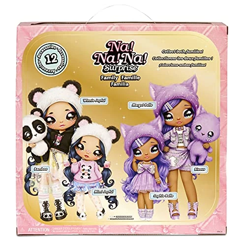Discount ✔️ Na! Na! Na! Surprise Family Soft Doll Set With 2 Fashion Dolls And 1 Pet – Panda Family, Features 12 Accessories, Long Hair Dolls In Removable Fashions And Accessories With Adorable Plush Pet Pand 🎁 5 Discount ✔️ Na! Na! Na! Surprise Family Soft Doll Set With 2 Fashion Dolls And 1 Pet – Panda Family, Features 12 Accessories, Long Hair Dolls In Removable Fashions And Accessories With Adorable Plush Pet Pand 🎁 - Image 5