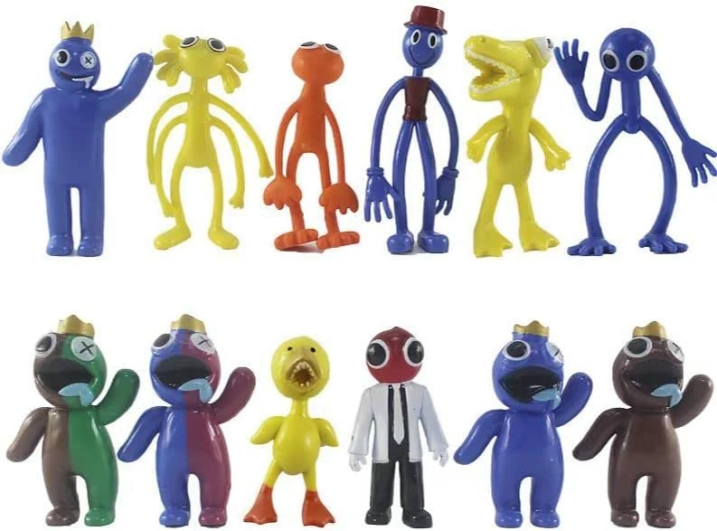 Top 10 π 12pcs Rainbow Game Figure Gaming Action Toys Collectible Doll Set Rainbow Friends Game Character Hand Model (G1) π₯° 3 Top 10 π 12pcs Rainbow Game Figure Gaming Action Toys Collectible Doll Set Rainbow Friends Game Character Hand Model (G1) π₯° - Image 3