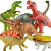 Best reviews of 🌟 Tepsmigo Soft Dinosaur Toys For Kids 3-5, Dinosaur Toys For Kids Toddlers - 6Pack Jumbo Dinosaur Toys, Jurassic Dinosaurs T-Rex Velociraptor Triceratops..., Perfect Dinosaur Toys For Kids 3-5, 5-7 👏