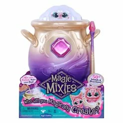 Best Pirce 😍 L Misting Cauldron With Interactive 8 Inch Pink Plush Toy And 50+ Sounds And Reaction 🎁