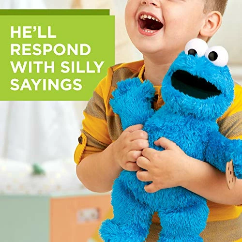 Best Pirce ๐ Sesame Street Feed Me Cookie Monster Plush: Interactive 13 Inch Cookie Monster, Says Silly Phrases, Belly Laughs, Sesame Street Toy For Kids 18 Months Old And Up ๐ 4 Best Pirce ๐ Sesame Street Feed Me Cookie Monster Plush: Interactive 13 Inch Cookie Monster, Says Silly Phrases, Belly Laughs, Sesame Street Toy For Kids 18 Months Old And Up ๐ - Image 4