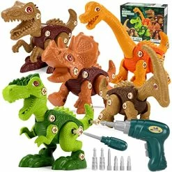 Cheap ๐ Jasonwell Kids Building Dinosaur Toys - Boys STEM Educational Take Apart Construction Set Learning Kit Creative Activities Playset ๐ฅณ Birthday Gifts For Toddlers ๐ง Girls Age 3 4 5 6 7 8 + Years Old (5Dino) ๐งจ