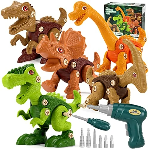 Cheap π Jasonwell Kids Building Dinosaur Toys - Boys STEM Educational Take Apart Construction Set Learning Kit Creative Activities Playset π₯³ Birthday Gifts For Toddlers π§ Girls Age 3 4 5 6 7 8 + Years Old (5Dino) 𧨠1 Cheap π Jasonwell Kids Building Dinosaur Toys - Boys STEM Educational Take Apart Construction Set Learning Kit Creative Activities Playset π₯³ Birthday Gifts For Toddlers π§ Girls Age 3 4 5 6 7 8 + Years Old (5Dino) π§¨