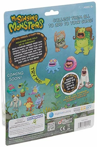 Brand new π― My Singing Monsters Maw -- Figurine Sings Solo Or In Sync With Other Figures -- With Wild Bagpipe Acc π 2 Brand new π― My Singing Monsters Maw -- Figurine Sings Solo Or In Sync With Other Figures -- With Wild Bagpipe Acc π - Image 2