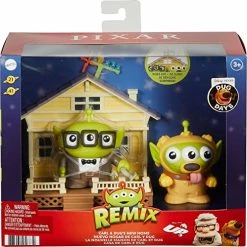 Outlet π Toy Story 4 Pixar Alien Remix Carl Fredricksen & Dug 2 Figures & House, Disney Plus Pixar Toy Story & Dug Days Mashup Movie Character, Authentic Detail, Collectors Gift Ages 6 Years & Up, (GXH00) π₯° 11 Outlet π Toy Story 4 Pixar Alien Remix Carl Fredricksen & Dug 2 Figures & House, Disney Plus Pixar Toy Story & Dug Days Mashup Movie Character, Authentic Detail, Collectors Gift Ages 6 Years & Up, (GXH00) π₯° -Stuffed Animals & Plush Toys Sales Store 51IIUfH8jFL