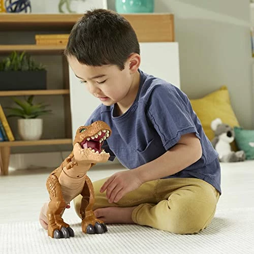 Flash Sale 𧨠Fisher-Price Imaginext Thrashin Action T Rex Dinosaur Figure For Preschool Kids Ages 3 To 8 Ye π 2 Flash Sale 𧨠Fisher-Price Imaginext Thrashin Action T Rex Dinosaur Figure For Preschool Kids Ages 3 To 8 Ye π - Image 2