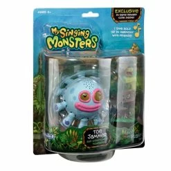 Budget 😀 My Singing Monsters Toe Jammer-- Figurine Sings Solo Or In Sync With Other Figures -- With Directions To Nowhere Acc 😀