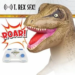 Best Pirce ❤️ AIRTITANS Jurassic World Inflatable T Rex RC – Massive Attack Air Titans Dinosaur - Over 6 Feet Long - Turns & Spins - Stomps & Roars! ✨ 9 Best Pirce ❤️ AIRTITANS Jurassic World Inflatable T Rex RC – Massive Attack Air Titans Dinosaur - Over 6 Feet Long - Turns & Spins - Stomps & Roars! ✨ -Stuffed Animals & Plush Toys Sales Store 51O3R3GUkuL