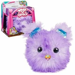 Brand new ๐ Pupper-Fluff, Surprise Reveal Interactive Toy Pet With Over 100 Sounds And Reactions, โ Christmas Kids Toys For ๐ง Girls Ages 5 And Up Purple (puppy) ๐