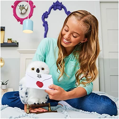 Discount β Harry Potter, Enchanting Hedwig Interactive Owl With Over 15 Sounds And Movements And Hogwarts Envelope, Kids Toys For Ages 5 And Up Hedwig (interactive) π 2 Discount β Harry Potter, Enchanting Hedwig Interactive Owl With Over 15 Sounds And Movements And Hogwarts Envelope, Kids Toys For Ages 5 And Up Hedwig (interactive) π - Image 2