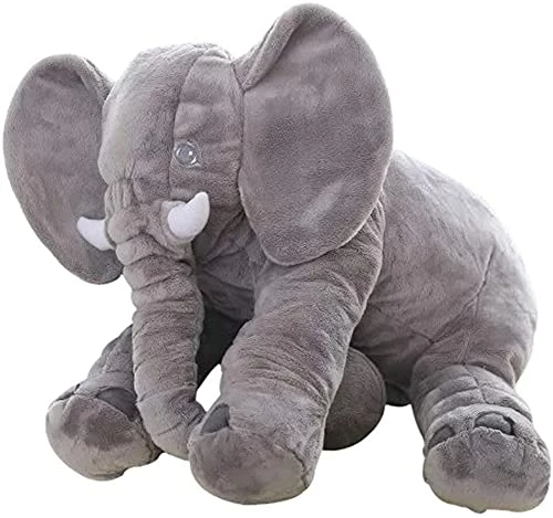Cheapest 🌟 BOOJALOO Giant Stuffed Animals Doll Elephant Stuffed Animal, 24" Stuffed Elephant Plush Toy Gifts For 👧 Girls Boys Gray 🎁 3 Cheapest 🌟 BOOJALOO Giant Stuffed Animals Doll Elephant Stuffed Animal, 24" Stuffed Elephant Plush Toy Gifts For 👧 Girls Boys Gray 🎁 - Image 3