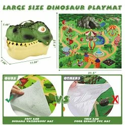 Promo ๐ Burgkidz Dinosaur Toys Figure Playset With Activity Playmat, 20 Realistic Dinosaur Figures Trees Rocks Volcano With T-Rex Head Storage Box, Dino Figure Toy Gift Kit For Kids Boys 3-5 ๐งจ 9 Promo ๐ Burgkidz Dinosaur Toys Figure Playset With Activity Playmat, 20 Realistic Dinosaur Figures Trees Rocks Volcano With T-Rex Head Storage Box, Dino Figure Toy Gift Kit For Kids Boys 3-5 ๐งจ -Stuffed Animals & Plush Toys Sales Store 51R0HnHYl8L