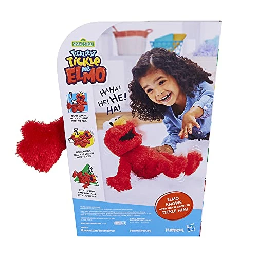 Best Pirce ✔️ Tickliest Tickle Me Elmo, Laughing, Talking, 14-Inch Elmo Plush Toy, Toddler Toys, Kids 18 Months & Up ❤️ 2 Best Pirce ✔️ Tickliest Tickle Me Elmo, Laughing, Talking, 14-Inch Elmo Plush Toy, Toddler Toys, Kids 18 Months & Up ❤️ - Image 2