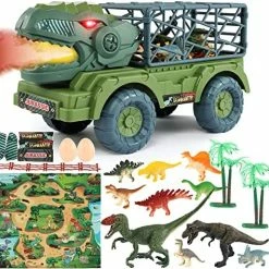 Discount ⌛ APOBATK Dinosaur Truck Toys For Kids 3-5, Dinosaur Truck Carrier for Boys, Dinosaurs Transport Car With Light And Roaring, 22 In 1 Dinosaur Play Set, 10 Dino Figures, Dinosaur Eggs, Activity Play Mat ✔️ 12 Discount ⌛ APOBATK Dinosaur Truck Toys For Kids 3-5, Dinosaur Truck Carrier for Boys, Dinosaurs Transport Car With Light And Roaring, 22 In 1 Dinosaur Play Set, 10 Dino Figures, Dinosaur Eggs, Activity Play Mat ✔️ -Stuffed Animals & Plush Toys Sales Store 51SoKSy4Q L. AC