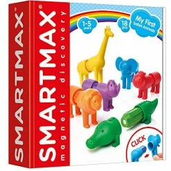 Best deal 👏 My First Safari Animals STEM Magnetic Discovery Building Set With Soft Animals For Ages 1-5 😍