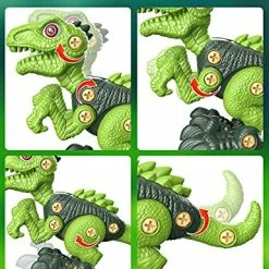 Buy 🤩 Dinosaur Toys For Kids, 3 Pack Take Apart Toys For Boys 👧 Girls Age 3-5 4-8, Construction Building Educational STEM Sets With Electric Drill For 3 4 5 6 7 8 Year Old 🥳 Birthday Gifts Bl 🔔 -Stuffed Animals & Plush Toys Sales Store 51WCGoSA2ES