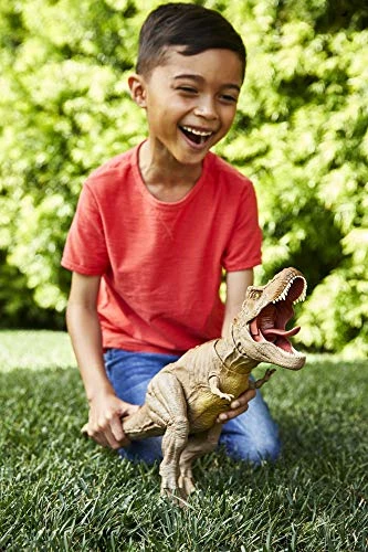 Hot Sale 👍 Jurassic World Toys Jurassic World Epic Roarin’ Tyrannosaurus Rex Large Action Figure With Primal Attack Feature, Sound, Realistic Shaking, Movable Joints; Ages 4 Years & Up 🧨 3 Hot Sale 👍 Jurassic World Toys Jurassic World Epic Roarin’ Tyrannosaurus Rex Large Action Figure With Primal Attack Feature, Sound, Realistic Shaking, Movable Joints; Ages 4 Years & Up 🧨 - Image 3