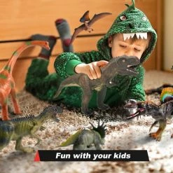 Stuffed Animals & Plush Toys Sales Store 28 New ๐ฅฐ YOOUSOO Dinosaur Toys Set, Jumbo Dinosaur Figures 6PCS + Dinosaur Finger Puppets 5, Realistic Dinosaur Model For Kids Boys, ๐ง Girls Party Gifts ๐ฅณ Birthday Favors, Fit Age 3 Years Old & Up โจ