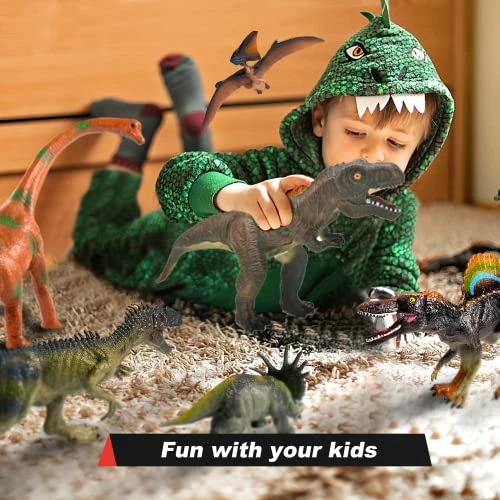 New 🥰 YOOUSOO Dinosaur Toys Set, Jumbo Dinosaur Figures 6PCS + Dinosaur Finger Puppets 5, Realistic Dinosaur Model For Kids Boys, 👧 Girls Party Gifts 🥳 Birthday Favors, Fit Age 3 Years Old & Up ✨ 1 New 🥰 YOOUSOO Dinosaur Toys Set, Jumbo Dinosaur Figures 6PCS + Dinosaur Finger Puppets 5, Realistic Dinosaur Model For Kids Boys, 👧 Girls Party Gifts 🥳 Birthday Favors, Fit Age 3 Years Old & Up ✨