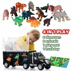 Best Pirce π€© Dinosaur Toys For Kids 3-5 Kids Toys For 3 4 5 + Year Old Boys π§ Girls Dinosaur Truck Toddler Toys With Zoo Play Mat Mini Animal Toys Dinosaur Figures Cars Toys For 2 3 4 5 6 Year Old Boys π§ Girls Gifts π 11 Best Pirce π€© Dinosaur Toys For Kids 3-5 Kids Toys For 3 4 5 + Year Old Boys π§ Girls Dinosaur Truck Toddler Toys With Zoo Play Mat Mini Animal Toys Dinosaur Figures Cars Toys For 2 3 4 5 6 Year Old Boys π§ Girls Gifts π -Stuffed Animals & Plush Toys Sales Store 51fEGtC3mUL