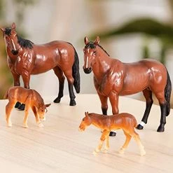 Cheap ✨ Terra By Battat - Quarter Horse Family - Miniature Toy Horse Family Figurines For Kids 3-Years-Old & Up (4 Pc) 😉 -Stuffed Animals & Plush Toys Sales Store 51g5dlUKxKL