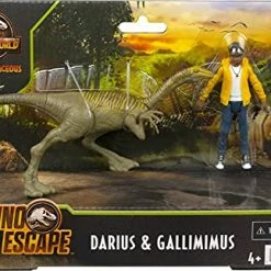 Cheap 💯 Human & Dino Pack Darius & Gallimimus Action Figures, 2 Accessories, Camp Cretaceous Movable Joints, Authentic Sculpting, Gift Ages 4 Year & Olde ⌛ 11 Cheap 💯 Human & Dino Pack Darius & Gallimimus Action Figures, 2 Accessories, Camp Cretaceous Movable Joints, Authentic Sculpting, Gift Ages 4 Year & Olde ⌛ -Stuffed Animals & Plush Toys Sales Store 51hRdMYynxS