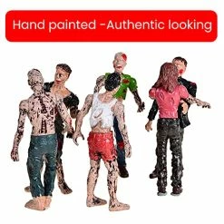 Stuffed Animals & Plush Toys Sales Store 18 Hot Sale ๐ Zombie Action Figures Gift Package - Scary Toys For Boys - 4 Inches - Pack Of 6 โจ