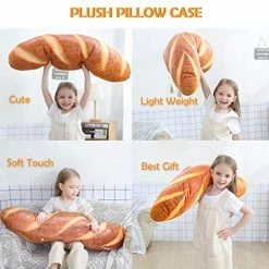 Best Sale โ 40 In 3D Simulation Bread Shape Pillow Soft Lumbar Baguette Back Cushion Funny Food Plush Stuffed Toy ๐ 10 Best Sale โ 40 In 3D Simulation Bread Shape Pillow Soft Lumbar Baguette Back Cushion Funny Food Plush Stuffed Toy ๐ -Stuffed Animals & Plush Toys Sales Store 51ke62KO6oL