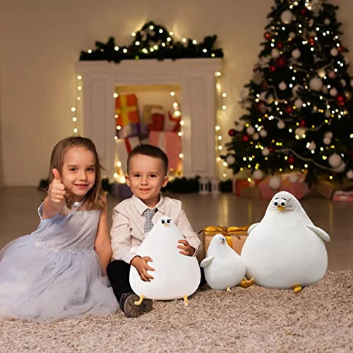 New 🎉 TBATQUIL Cute Seagull Fat Chicken Plush Toys, Funny Plush Stuffed Animal Cartoon Plush Toys Kids Boys 👧 Girls Festival Gifts (10.23inches) 😀 2 New 🎉 TBATQUIL Cute Seagull Fat Chicken Plush Toys, Funny Plush Stuffed Animal Cartoon Plush Toys Kids Boys 👧 Girls Festival Gifts (10.23inches) 😀 - Image 2