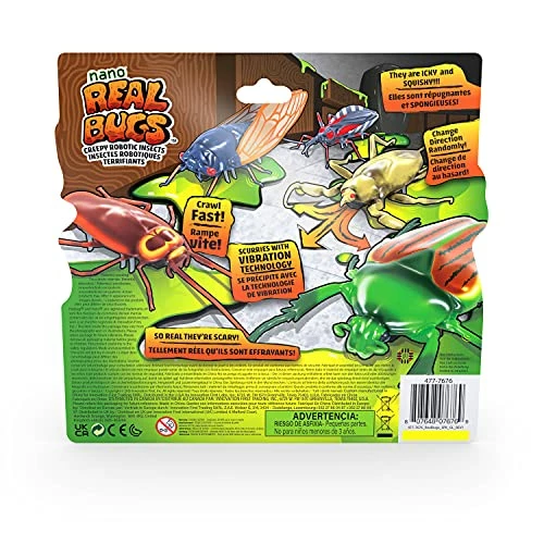 Buy βοΈ Real Bugs Nanos 5 Pack, Fake Insect Toy Figures, Vibration Powered Critters, Gift For Boys And π§ Girls, 3 Years Old And Up π₯° 3 Buy βοΈ Real Bugs Nanos 5 Pack, Fake Insect Toy Figures, Vibration Powered Critters, Gift For Boys And π§ Girls, 3 Years Old And Up π₯° - Image 3