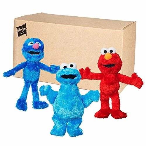 Flash Sale 💯 Sesame Street Plush Bundle Featuring Elmo, Cookie Monster And Grover, Ages 12 Months And Up (Amazon Exclusive) ❤️ 2 Flash Sale 💯 Sesame Street Plush Bundle Featuring Elmo, Cookie Monster And Grover, Ages 12 Months And Up (Amazon Exclusive) ❤️ - Image 2