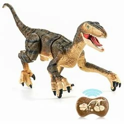 New โค๏ธ Banvih Remote Control Dinosaur Toys For Kids Boys ๐ง Girls, Electronic Realistic RC Dinosaur Velociraptor Dragon, Dinosaur Toy Gifts For Kid Toddler Age 3-5, 5-7 Years Old ๐