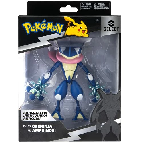 Cheap 😍 Greninja, Super-Articulated 6-Inch Figure - Collect Your Favorite Pokémon Figures - Toys For Kids And Pokémon Fans 🔔 2 Cheap 😍 Greninja, Super-Articulated 6-Inch Figure - Collect Your Favorite Pokémon Figures - Toys For Kids And Pokémon Fans 🔔 - Image 2