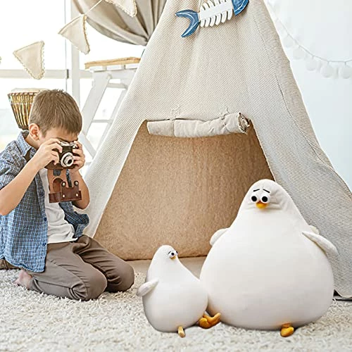 New 🎉 TBATQUIL Cute Seagull Fat Chicken Plush Toys, Funny Plush Stuffed Animal Cartoon Plush Toys Kids Boys 👧 Girls Festival Gifts (10.23inches) 😀 1 New 🎉 TBATQUIL Cute Seagull Fat Chicken Plush Toys, Funny Plush Stuffed Animal Cartoon Plush Toys Kids Boys 👧 Girls Festival Gifts (10.23inches) 😀