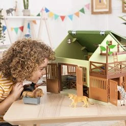 Brand new โ๏ธ Terra By Battat โ Animal Hospital - Wooden Toy Vet Clinic Playset For Kids 3+ (15 Pc) โค๏ธ