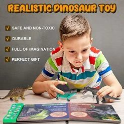Hot Sale 👏 Dinosaur Toys For Kids,Dinosaur Sound Book With Pack Of 12 Toy Dinosaurs Figures,Realistic Roars,Interactive Perfect For Kids Dinosaurs Educational Toys,Dinosaur Books For 3 4 5 6Year Old Boys&Girls 🌟 6 Hot Sale 👏 Dinosaur Toys For Kids,Dinosaur Sound Book With Pack Of 12 Toy Dinosaurs Figures,Realistic Roars,Interactive Perfect For Kids Dinosaurs Educational Toys,Dinosaur Books For 3 4 5 6Year Old Boys&Girls 🌟 -Stuffed Animals & Plush Toys Sales Store 51pkd4r9vHL