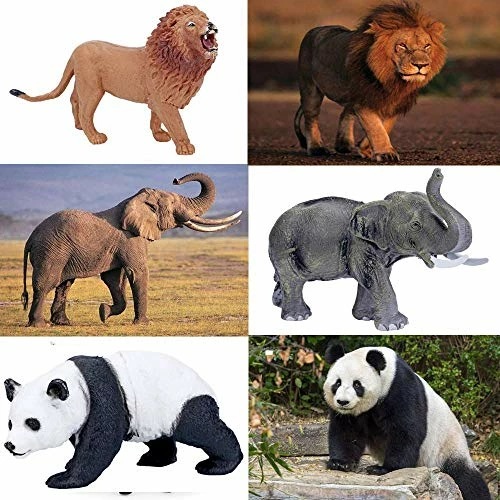 Buy ๐ Safari Animals Figures Toys, Realistic Jumbo Wild Zoo Animals Figurines Large Plastic African Jungle Animals Playset With Elephant, Giraffe, Lion, Tiger, Gorilla For Kids Toddlers, 12 Piece Gift Set ๐ 2 Buy ๐ Safari Animals Figures Toys, Realistic Jumbo Wild Zoo Animals Figurines Large Plastic African Jungle Animals Playset With Elephant, Giraffe, Lion, Tiger, Gorilla For Kids Toddlers, 12 Piece Gift Set ๐ - Image 2