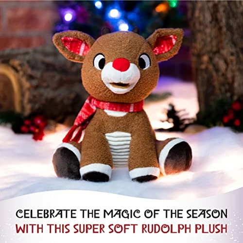 Best Sale π€© KIDS PREFERRED Rudolph The Red - Nosed Reindeer - Stuffed Animal Plush Toy 8 Inches π 2 Best Sale π€© KIDS PREFERRED Rudolph The Red - Nosed Reindeer - Stuffed Animal Plush Toy 8 Inches π - Image 2