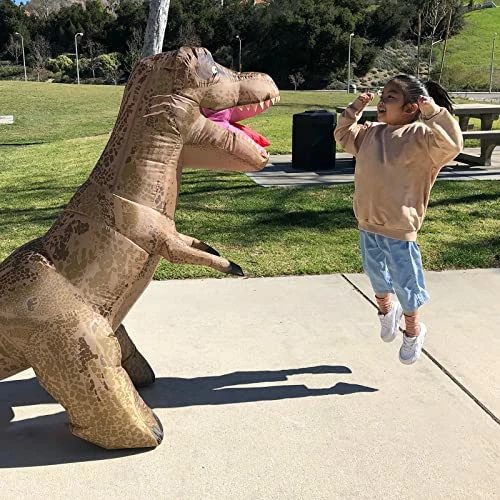 Best Pirce ❤️ AIRTITANS Jurassic World Inflatable T Rex RC – Massive Attack Air Titans Dinosaur - Over 6 Feet Long - Turns & Spins - Stomps & Roars! ✨ 5 Best Pirce ❤️ AIRTITANS Jurassic World Inflatable T Rex RC – Massive Attack Air Titans Dinosaur - Over 6 Feet Long - Turns & Spins - Stomps & Roars! ✨ - Image 5