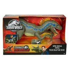 Coupon 😉 Large Dinosaur Toy, Super Colossal Velociraptor Blue Action Figure 3.5 Feet Long With Eating Feature, Gift For Kids​​​ 🛒 -Stuffed Animals & Plush Toys Sales Store 51tuzqENNVL