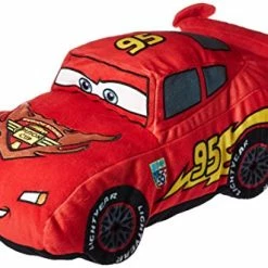 Brand new 😀 Jay Franco Disney Pixar Cars Plush Stuffed Lightning Mcqueen Red Pillow Buddy - Kids Super Soft Polyester Microfiber, 19 Inch (Official Disney Pixar Product) 🔔