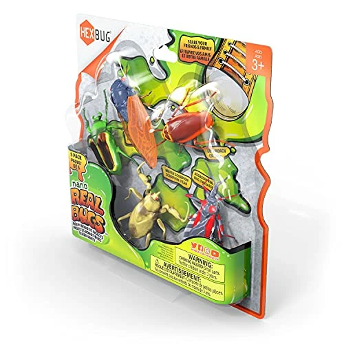 Buy βοΈ Real Bugs Nanos 5 Pack, Fake Insect Toy Figures, Vibration Powered Critters, Gift For Boys And π§ Girls, 3 Years Old And Up π₯° 2 Buy βοΈ Real Bugs Nanos 5 Pack, Fake Insect Toy Figures, Vibration Powered Critters, Gift For Boys And π§ Girls, 3 Years Old And Up π₯° - Image 2