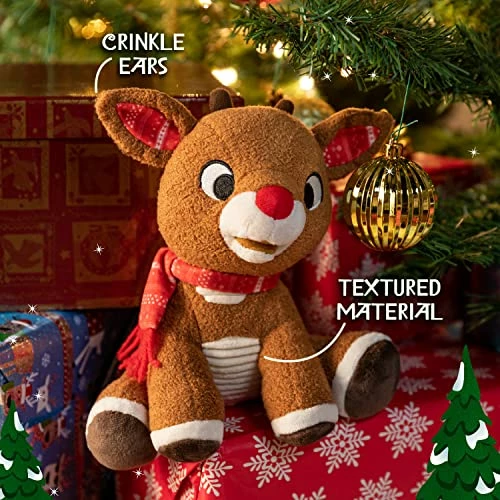 Best Sale π€© KIDS PREFERRED Rudolph The Red - Nosed Reindeer - Stuffed Animal Plush Toy 8 Inches π 4 Best Sale π€© KIDS PREFERRED Rudolph The Red - Nosed Reindeer - Stuffed Animal Plush Toy 8 Inches π - Image 4