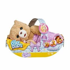 Wholesale 👍 Little Live Pets Cozy Dozy Cubbles The Bear - Over 25 Sounds And Reactions | Bedtime Buddies, Blanket And Pacifier Included | Stuffed Animal, Best Nap Time, Interactive Teddy Bear, 14.9 Ounc 🤩