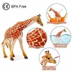 Best deal 🌟 Elf Lab Safari Animal Figures, 12PCS Jungle Zoo Animals Toys, Realistic Wildlife Plastic African Animals Playset, Learning Educational Toy, 🎄 Christmas 🎂 Birthday Gift For Kids Children Toddlers 3-5 😍