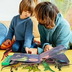 Hot Sale 👏 Dinosaur Toys For Kids,Dinosaur Sound Book With Pack Of 12 Toy Dinosaurs Figures,Realistic Roars,Interactive Perfect For Kids Dinosaurs Educational Toys,Dinosaur Books For 3 4 5 6Year Old Boys&Girls 🌟 7 Hot Sale 👏 Dinosaur Toys For Kids,Dinosaur Sound Book With Pack Of 12 Toy Dinosaurs Figures,Realistic Roars,Interactive Perfect For Kids Dinosaurs Educational Toys,Dinosaur Books For 3 4 5 6Year Old Boys&Girls 🌟 -Stuffed Animals & Plush Toys Sales Store 61BMJ9GrREL